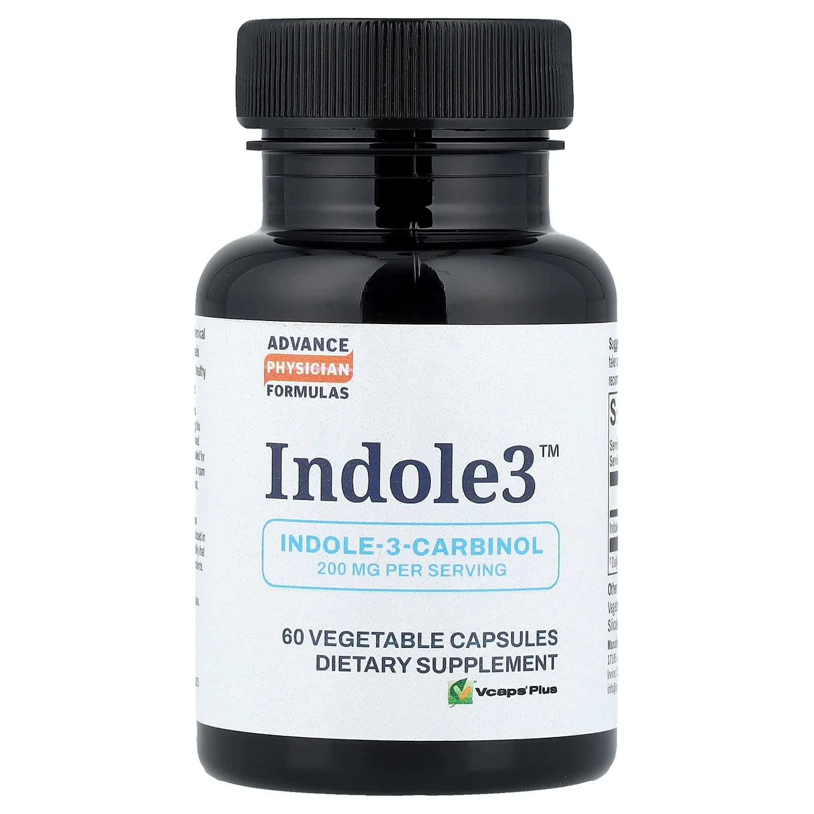 Advance Physician Formulas, Indole-3-Carbinol, 200 mg, 60 Vegetable Capsules