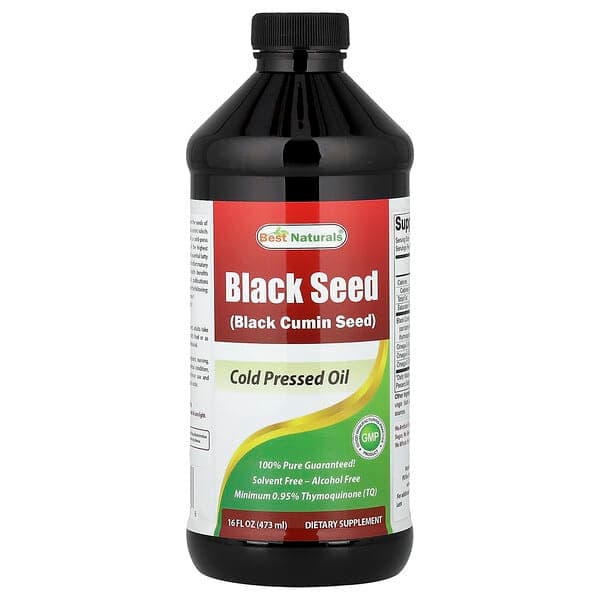 Best Naturals, Black Seed, Cold Pressed Oil, 16 fl oz (473 ml) photo