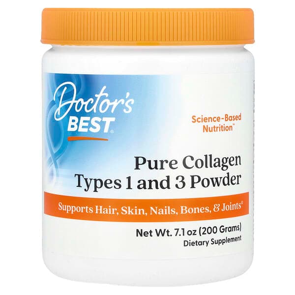 Doctor's Best, Pure Collagen Types 1 and 3 Powder, 7.1 oz (200 g) photo