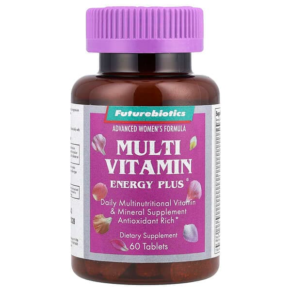 Futurebiotics, Advanced Women's Formula, Multi Vitamin Energy Plus®, 60 Tablets photo