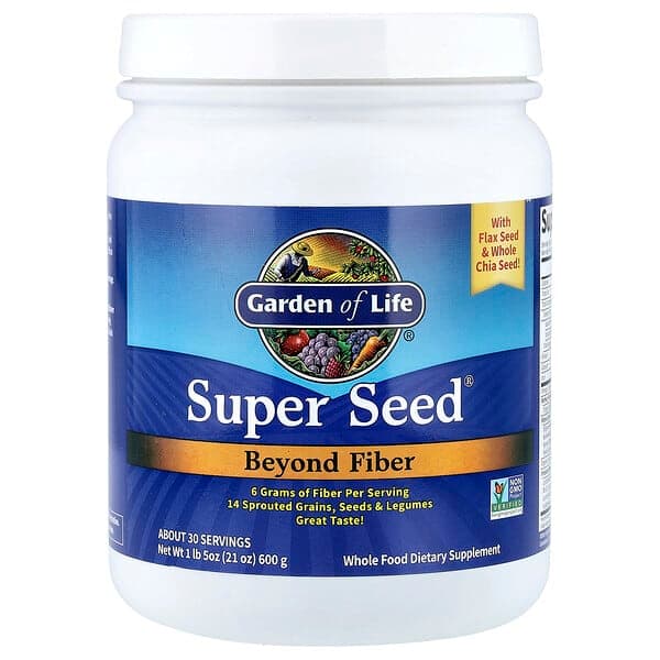 Garden of Life, Super Seed®, Beyond Fiber, 21 oz (600 g) photo