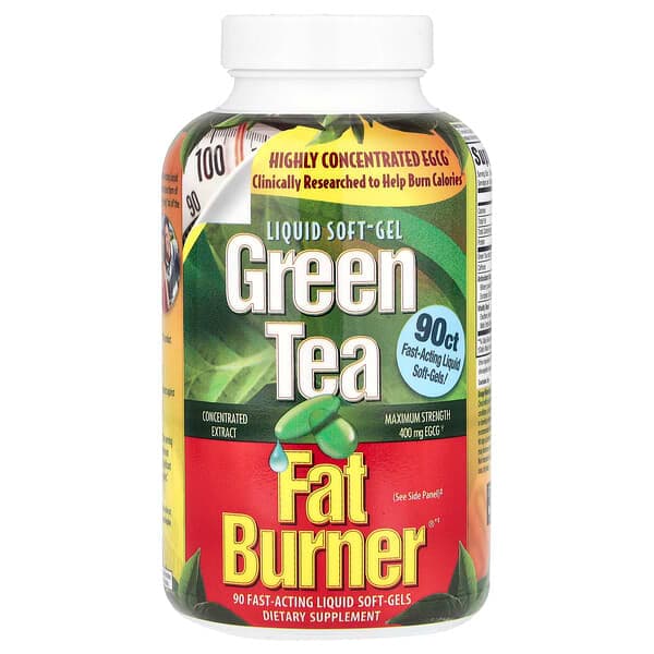 Applied Nutrition, Green Tea Fat Burner®, 90 Fast-Acting Liquid Soft-Gels photo