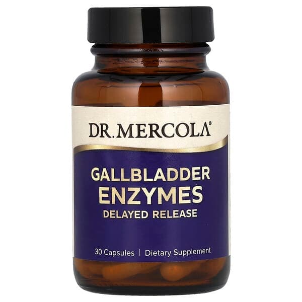 Dr. Mercola, Gallbladder Enzymes, 30 Capsules photo