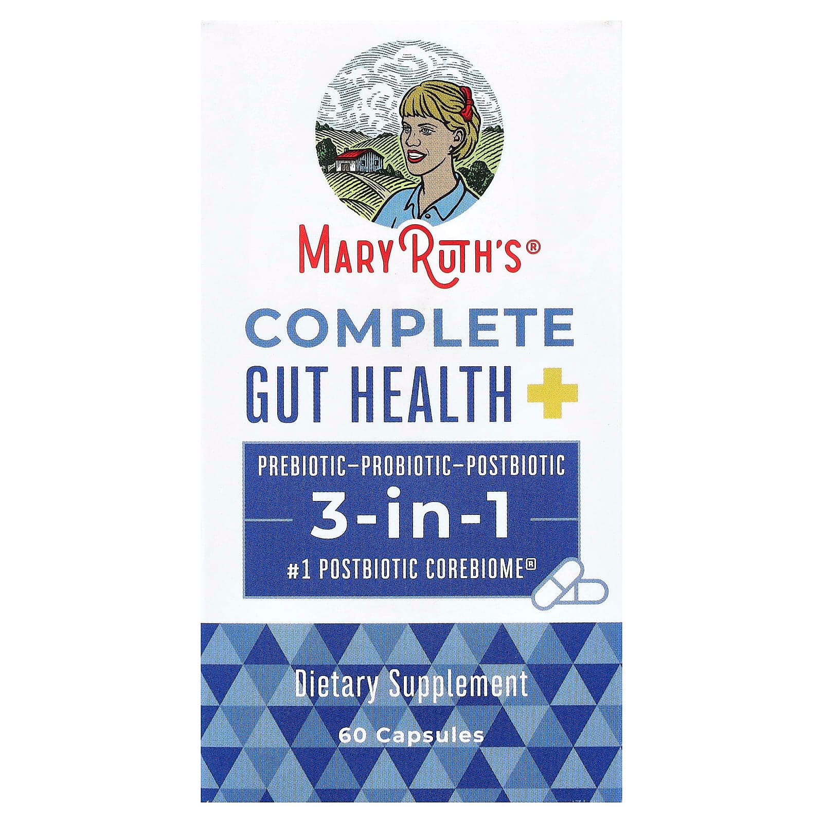 MaryRuth's, Complete Gut Health, 60 Capsules