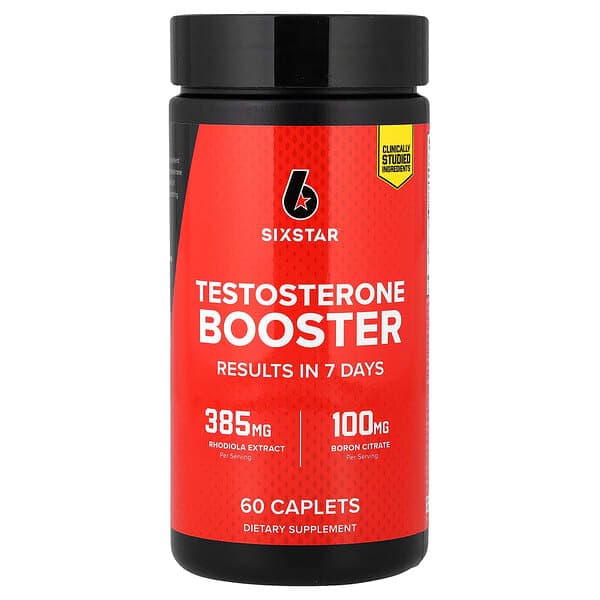 SIXSTAR, Testosterone Booster, 60 Caplets photo