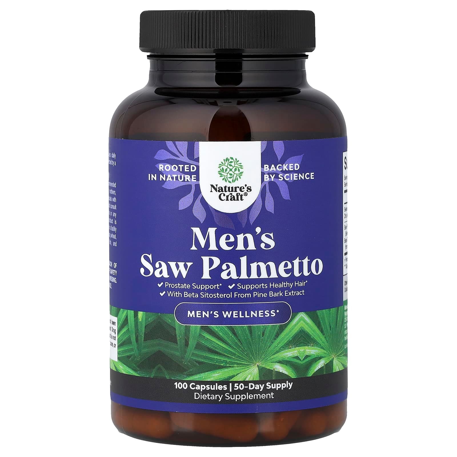Nature's Craft, Men's Saw Palmetto , 100 Capsules