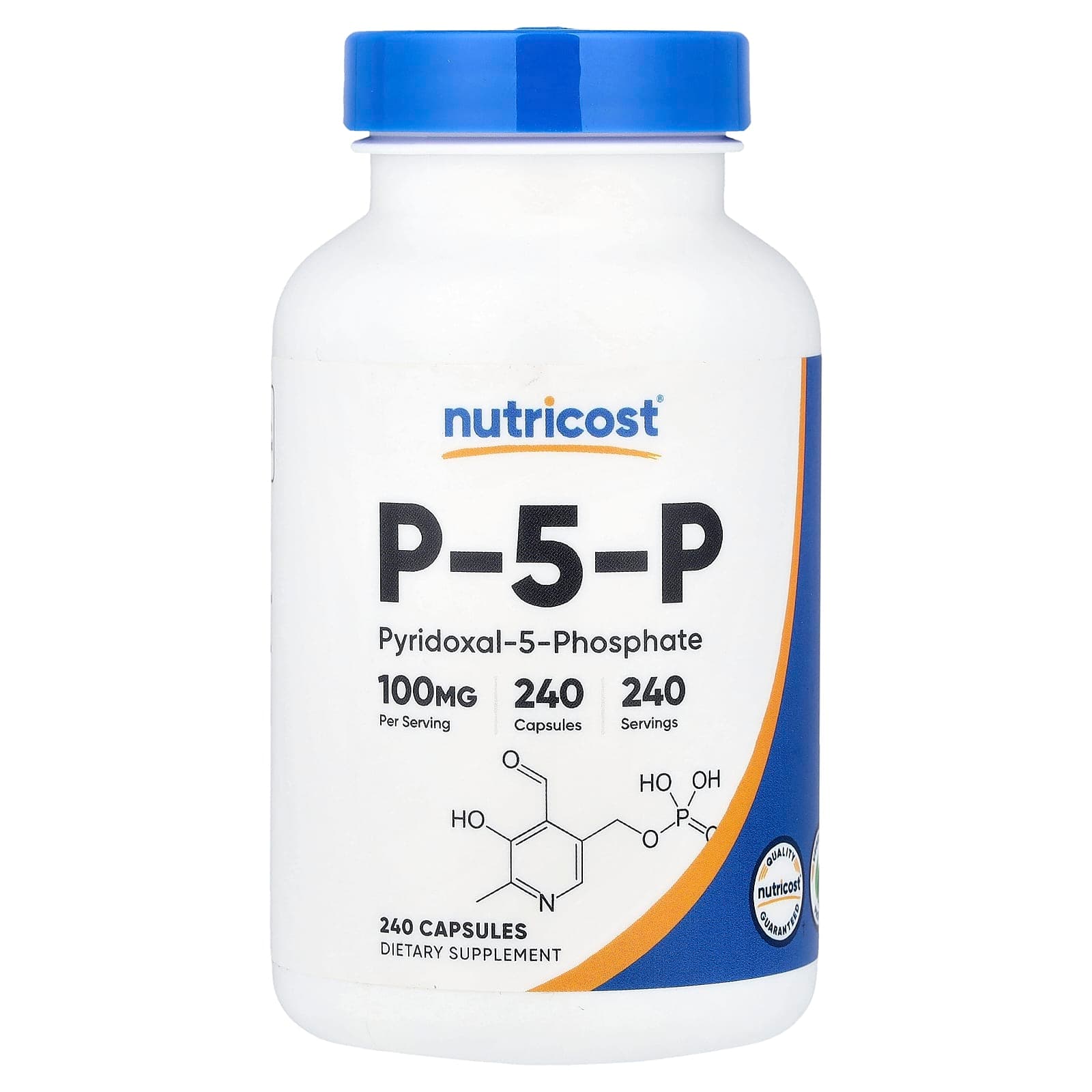 Nutricost, P-5-P, 100 mg, 240 Capsules
