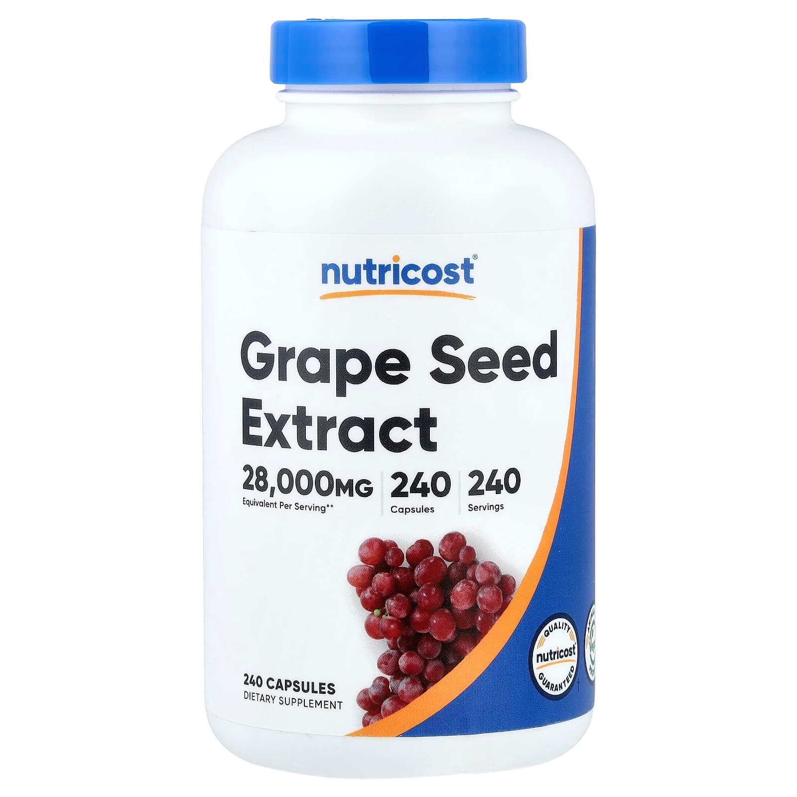 Nutricost, Grape Seed Extract, 240 Capsules (400 mg per Capsule)