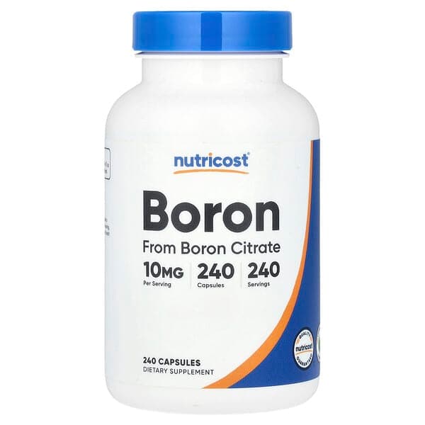 Nutricost, Boron, 10 mg , 240 Capsules photo