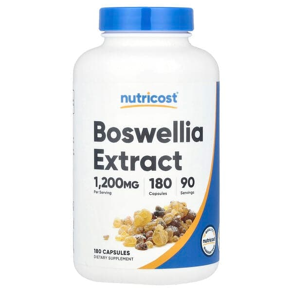 Nutricost, Boswellia Extract, 180 Capsules (600 mg per Capsule) photo