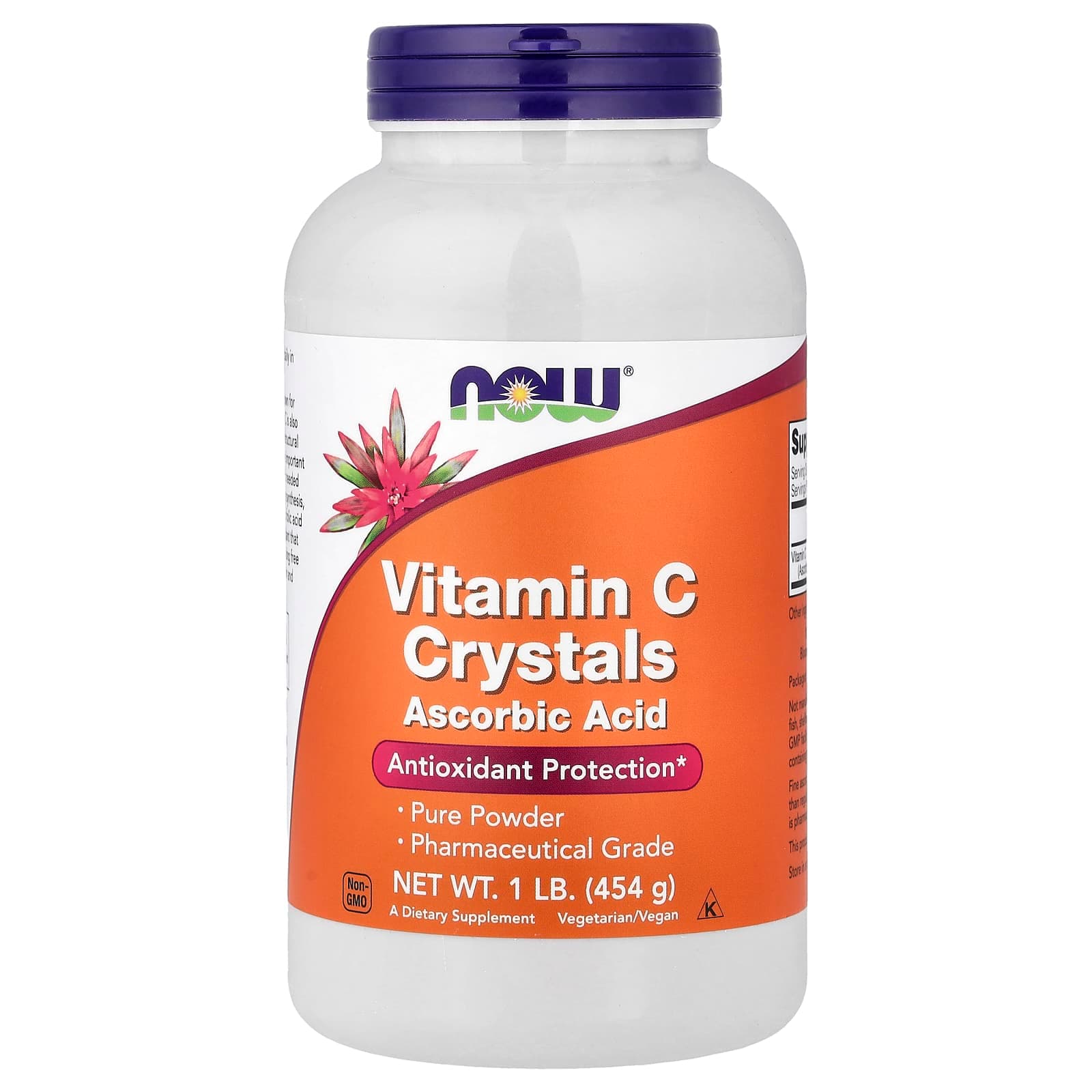 NOW Foods, Vitamin C Crystals, 1 lb (454 g)