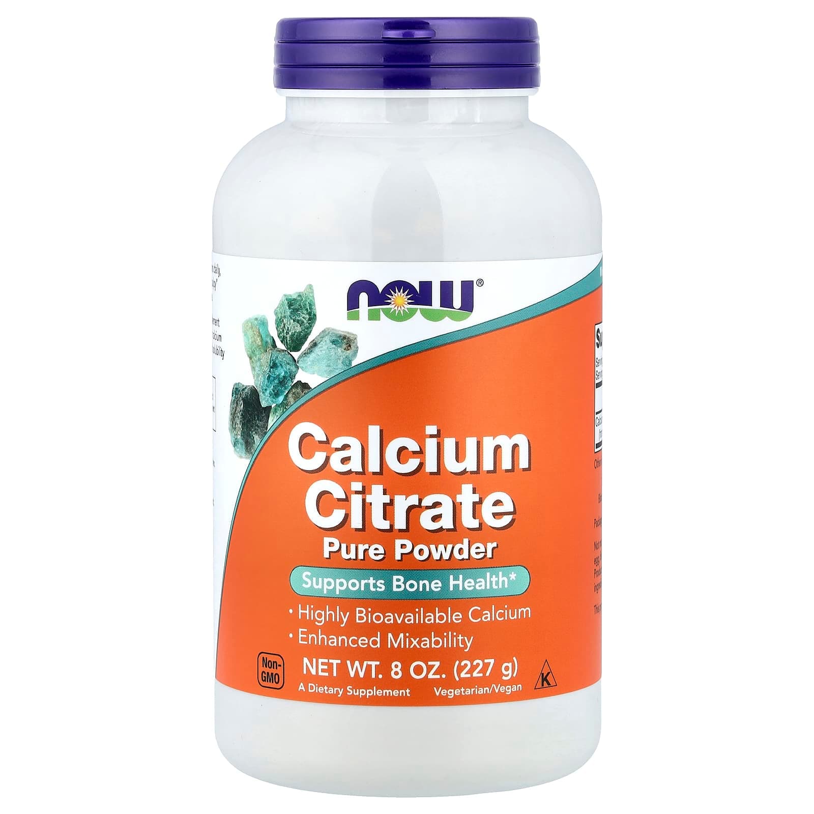 NOW Foods, Calcium Citrate, Pure Powder, 8 oz (227 g)