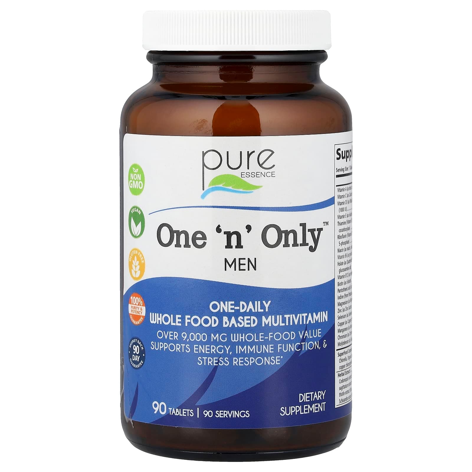Pure Essence, One 'n' Only™ Men, 90 Tablets