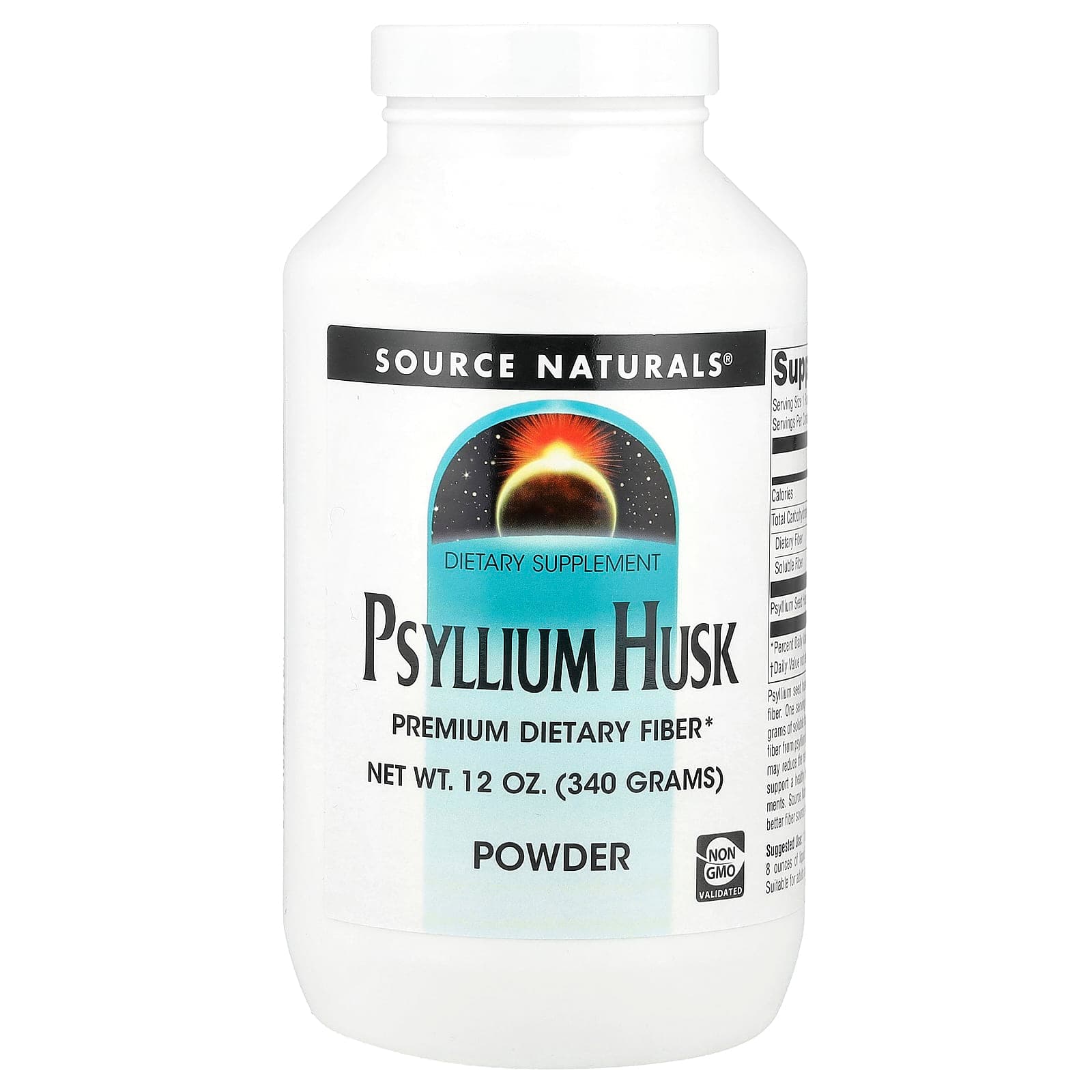 Source Naturals, Psyllium Husk Powder, 12 oz (340 g)