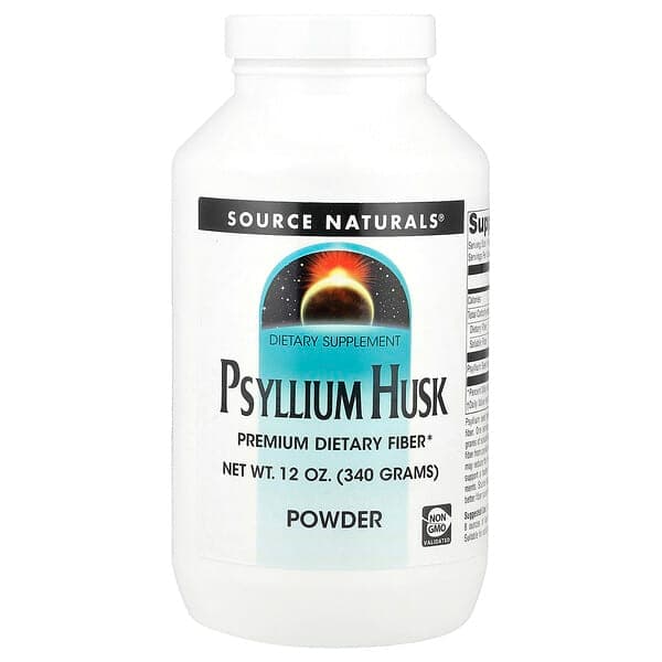 Source Naturals, Psyllium Husk Powder, 12 oz (340 g) photo