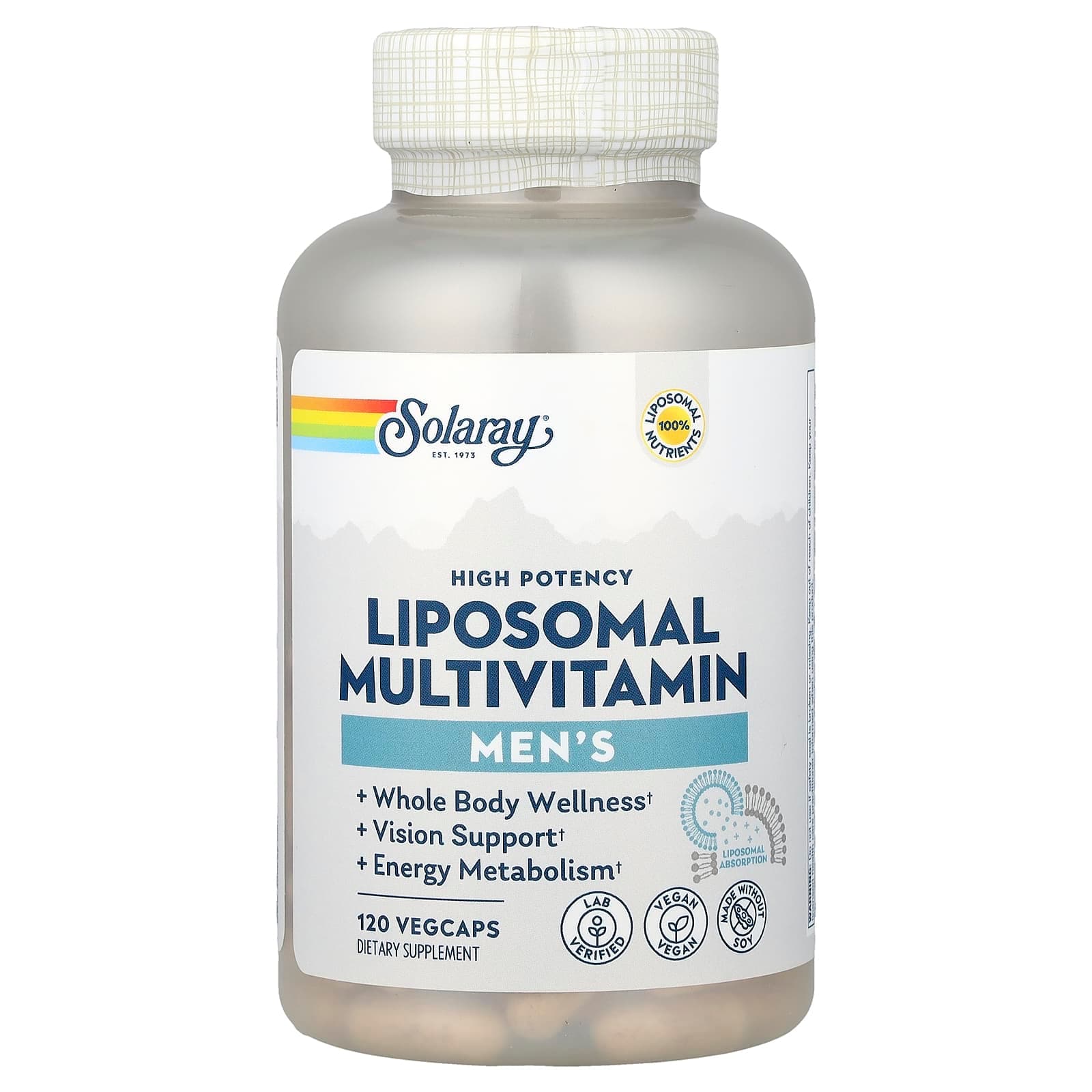 Solaray, Men's Liposomal Multivitamin, 120 VegCaps