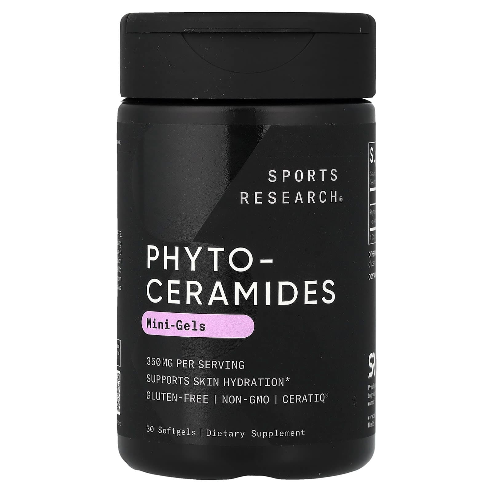 Sports Research, Phytoceramides Mini-Gels, 350 mg, 30 Softgels