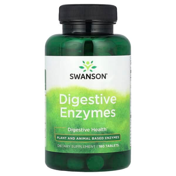 Swanson Vitamins, Digestive Enzymes, 180 Tablets photo