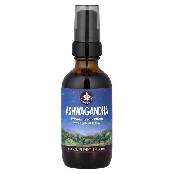 WishGarden Herbs, Ashwagandha, 2 fl oz (59 ml) photo