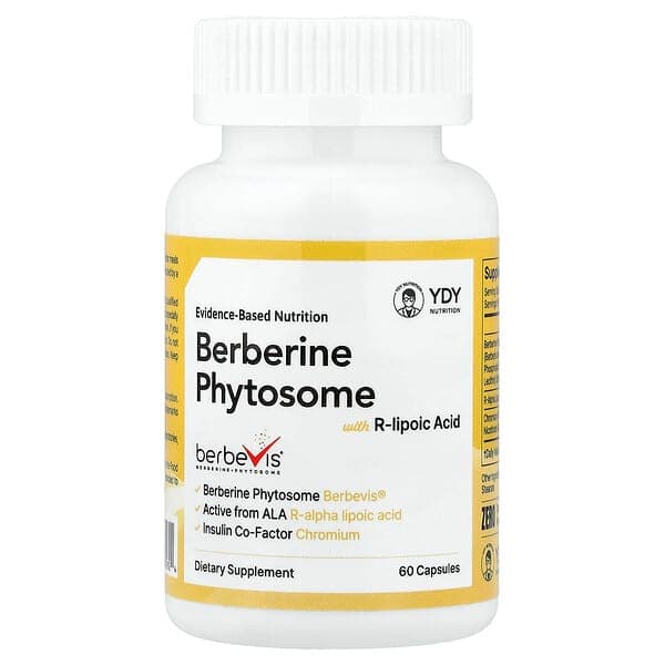 YDY, Berberine Phytosome, 60 Capsules photo
