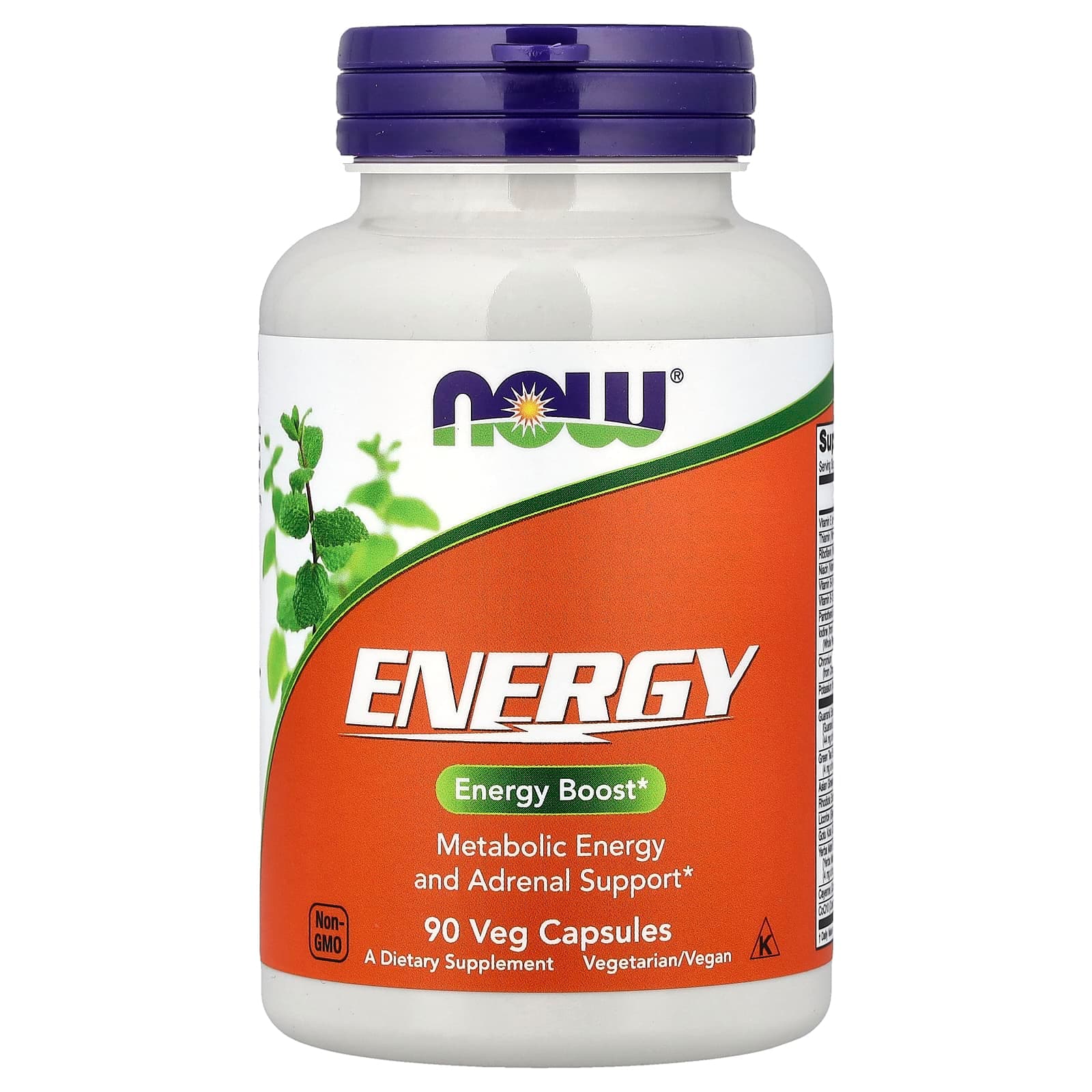 NOW Foods, Energy, 90 Veg Capsules